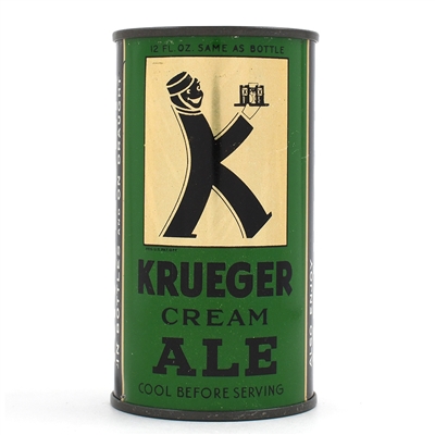 Krueger Ale Instructional Flat Top CRISP 89-28 USBCOI 468