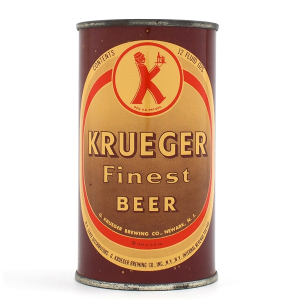 Krueger Beer Flat Top IRTP CLEAN 90-12