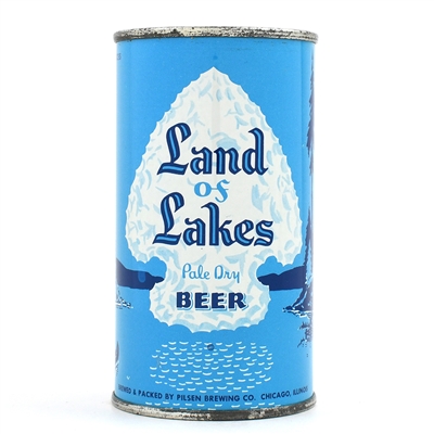 Land of Lakes Beer Flat Top PILSEN 91-1 NEAR MINT