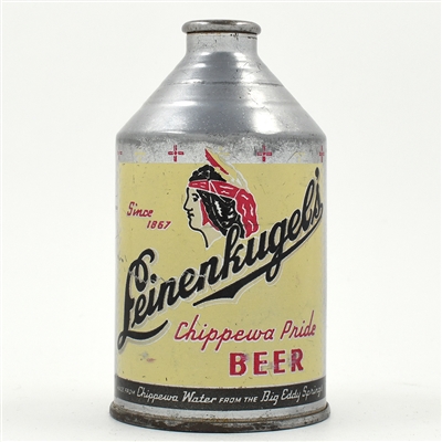 Leinenkugels Beer Crowntainer CHIPPEWA PRIDE 196-28