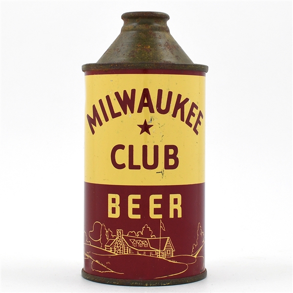 Milwaukee Club Beer Cone Top IRTP NO DISTRIBUTOR 174-2