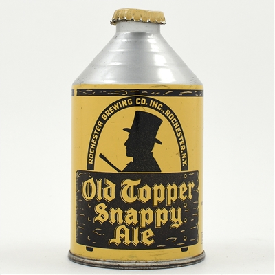 Old Topper Snappy Ale Crowntainer 197-29 EXCELLENT