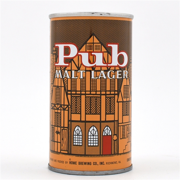 Pub Malt Lager Pull Tab TOUGH MINTY 111-13