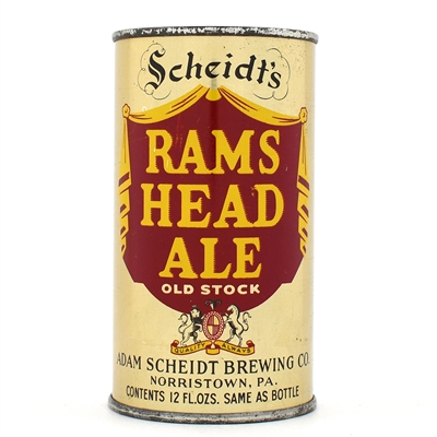 Rams Head Ale Instructional Flat Top 118-33 OI 712 OUTSTANDING