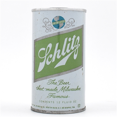 Schlitz Beer Pull Tab Likely Unlisted GREEN