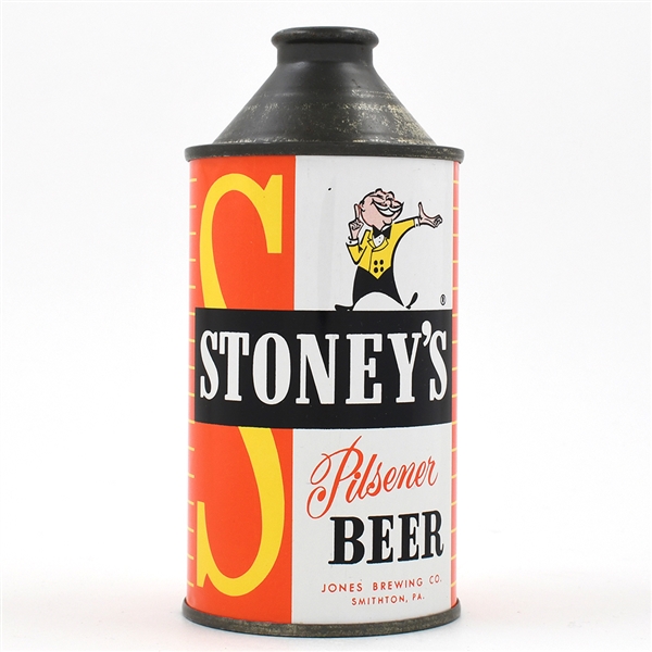 Stoneys Beer Cone Top 186-10 EXCELLENT