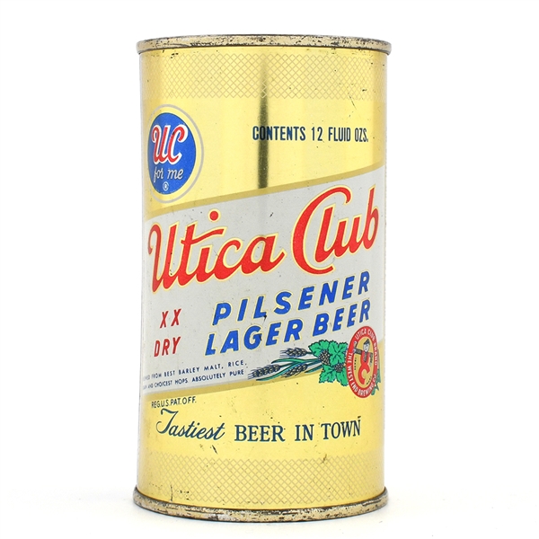 Utica Club Beer Flat Top CRISP 142-24