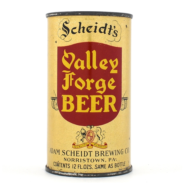 Valley Forge Beer Instructional Flat Top CLEAN 142-38 USBCOI 840