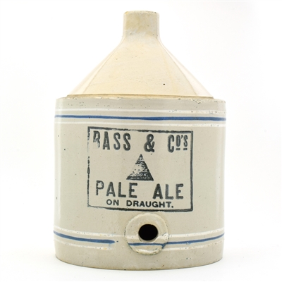 Bass and Co Pale Ale Pre-Prohibition Large Stoneware Draught Jug