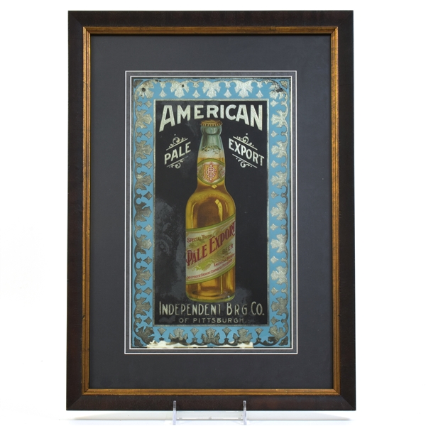 American Pale Export Pre-Prohibition ROG Sign INDEPENDENT BREWING RARE