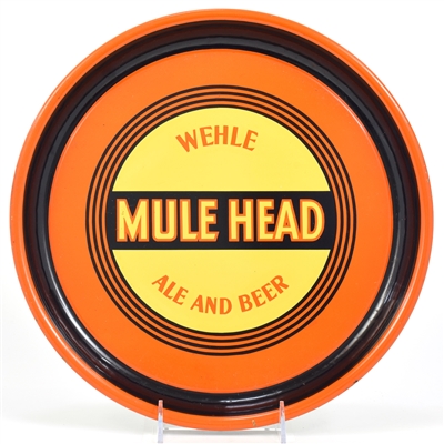 Wehle Mule Head Ale-Beer 1930s Serving Tray CLEAN