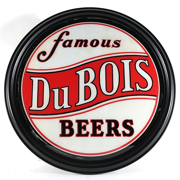 Du Bois Famous Beers Convex Round ROG Sign RARE