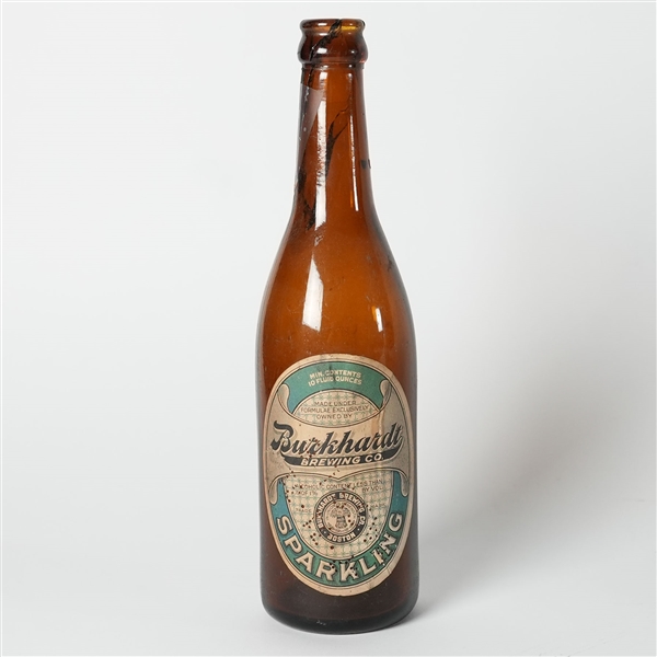 Burkhardt Brewing Sparkling Pre-prohibition Bottle OUTSTANDING