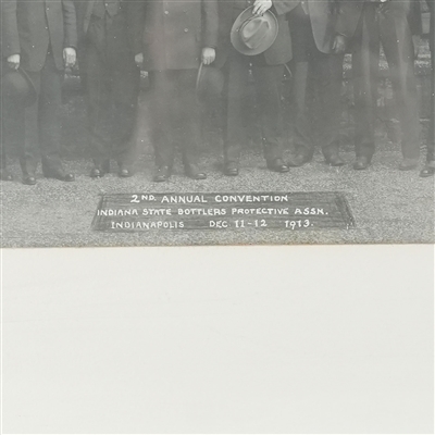 Indiana State Bottlers Protective Assn. 2nd Annual Convention 1913