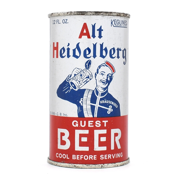 Alt Heidelberg Guest Beer Instructional Flat Top 30-14 USBCOI 25