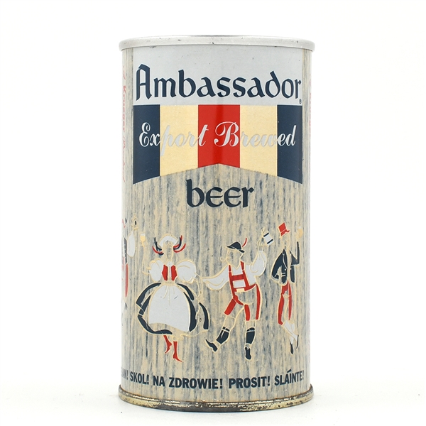 Ambassador Beer Zip Top 33-13 CUTTER SHARP