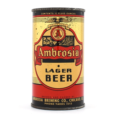 Ambrosia Beer Instructional Flat Top RARE CLEAN 31-11 USBCOI 37 OUTSTANDING