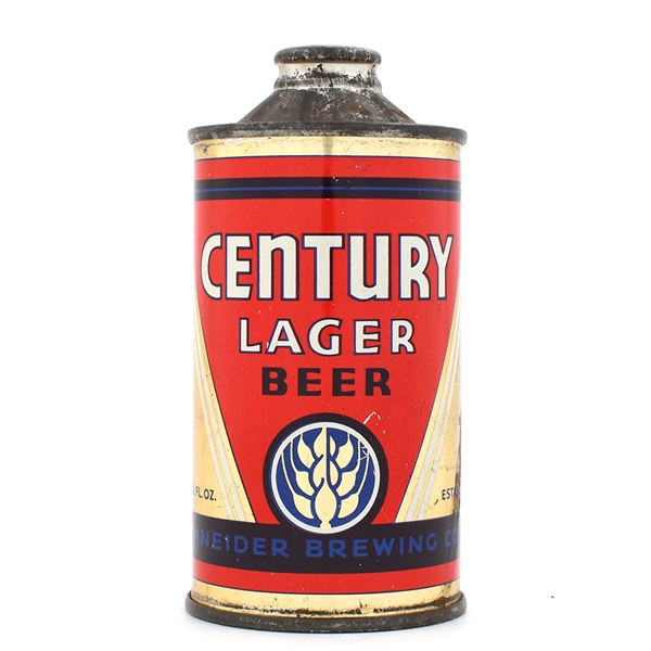 Century Beer Flat Bottom Cone Top 157-1