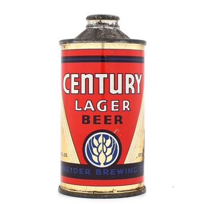 Century Beer Flat Bottom Cone Top 157-1