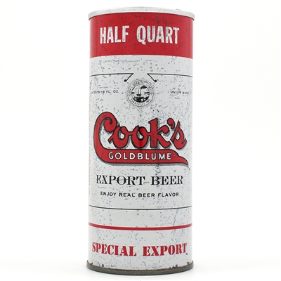 Cooks Export Beer 16 Ounce Pull Tab 148-4 SCARCE