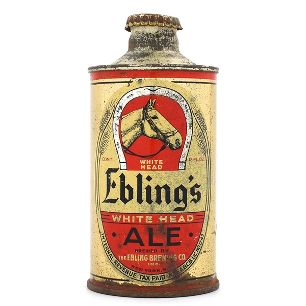 Eblings Ale Flat Bottom Cone Top 160-21 TOUGH