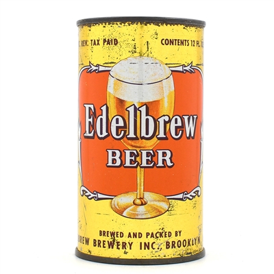 Edelbrew Beer Flat Top 58-36 RARE CLEAN