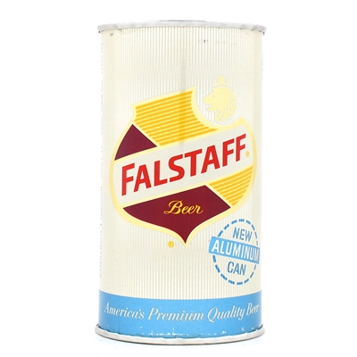 Falstaff Beer 3-Piece Aluminum Rolled As Flat Top USBCII L63-29