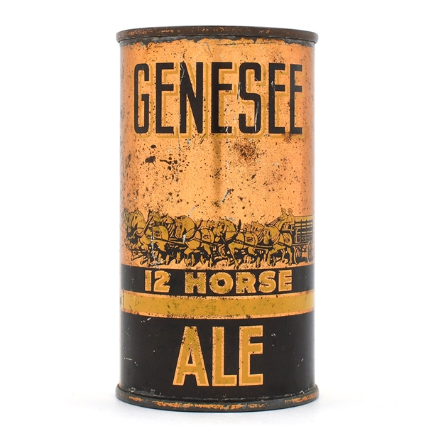 Genesee 12 Horse Ale Instructional Flat Top SPLIT OI 68-17 USBCOI 320