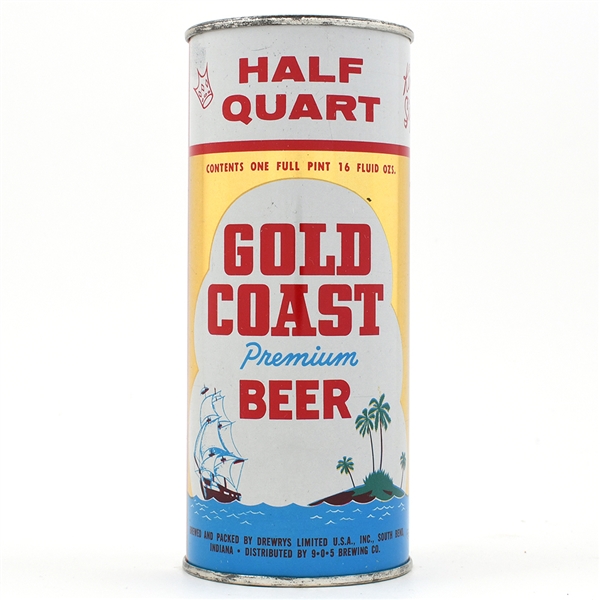 Gold Coast Beer 16 Ounce Flat Top DREWRYS 229-29 MINTY