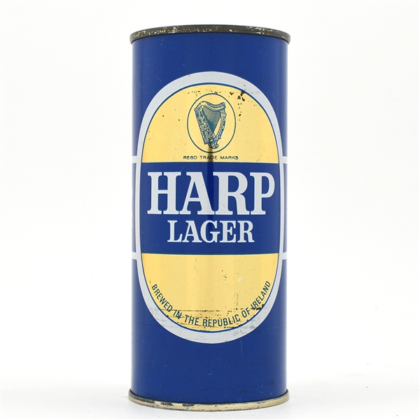 Harp Lager Beer 16 Ounce Irish Flat Top CLEAN