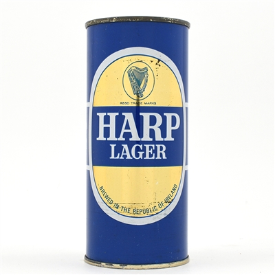 Harp Lager Beer 16 Ounce Irish Flat Top CLEAN