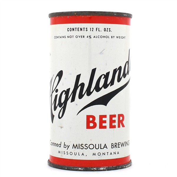 Highlander Beer Flat Top BLUE 82-10