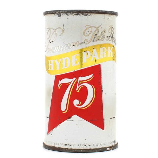 Hyde Park 75 Beer Flat Top METALLIC SILVER 84-34