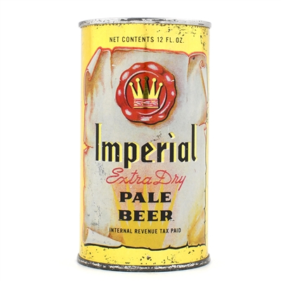 Imperial Beer Flat Top IRTP 1-SIDED 85-1 SCARCE CLEAN