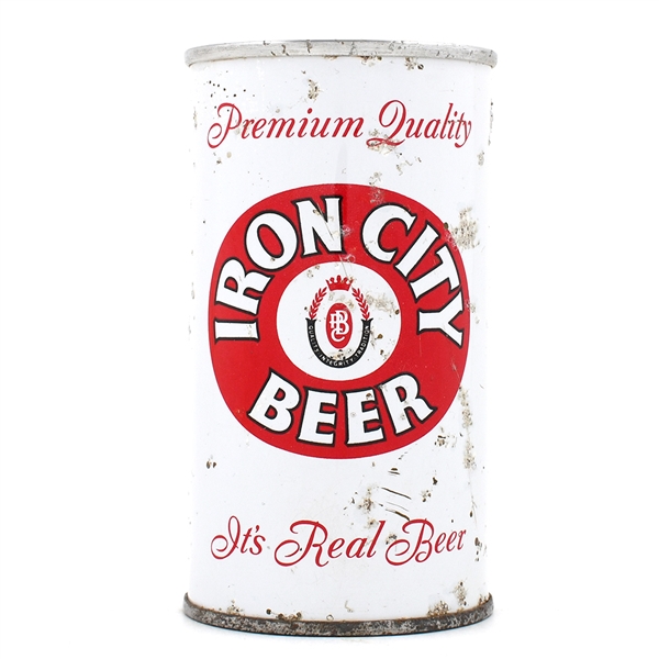 Iron City Beer Aluminum Soft Top Flat Top 85-39