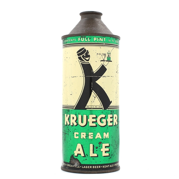 Krueger Ale 16 Ounce Cone Top 231-19