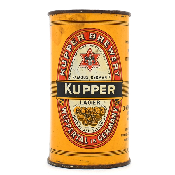 Kupper Beer German Flat Top