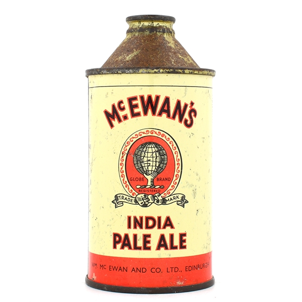 McEwans India Pale Ale Scottish Cone Top RARE