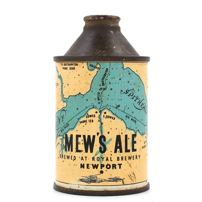 Mews Ale English Cone Top RARE EARLY