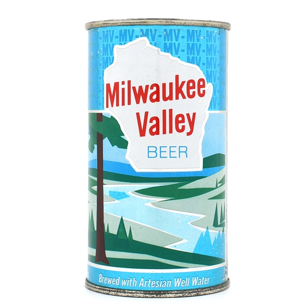 Milwaukee Valley Beer Flat Top 100-10 SCARCE CLEAN MINTY