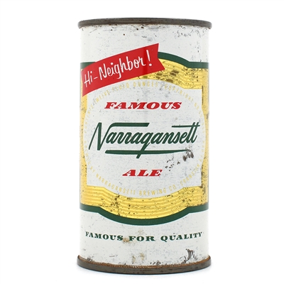 Narragansett ALE Flat Top 101-21 SCARCE