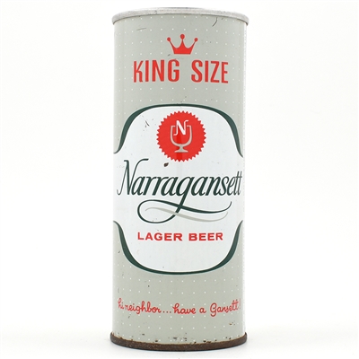 Narragansett Beer 16 Ounce Zip Top 157-13