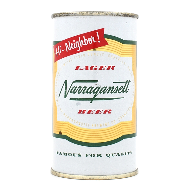 Narragansett Beer Flat Top 101-28 EXCEPTIONAL