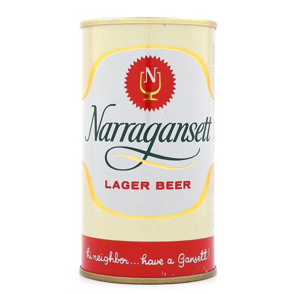 Narragansett Beer Pull Tab METALLIC GOLD 96-2 NEAR MINT