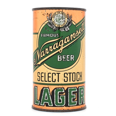 Narragansett Select Stock Flat Top 101-24 EXCELLENT