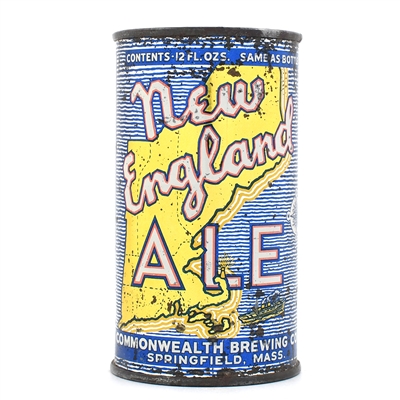 New England Ale Instructional Flat Top L103-6 RARE OI 572 RED LETTER