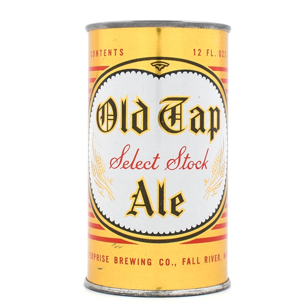 Old Tap Ale Flat Top GA TAX BANK LID 108-23 IMPECCABLE