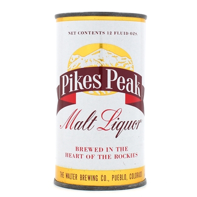 Pikes Peak Malt Liquor Flat Top 115-35 MINTY