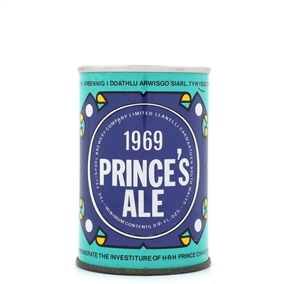 Princes Ale Welsh Pull Tab CLEAN TOUGH