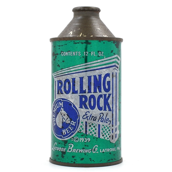 Rolling Rock Beer Cone Top 182-8